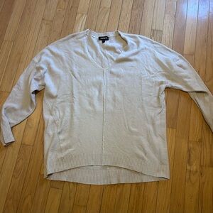 Express Soft Cream Sweater